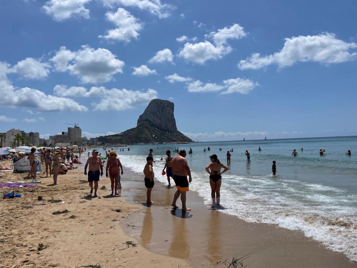 Moderno Apartamento Colon Con Vistas Al Mar Calpe Bagian luar foto