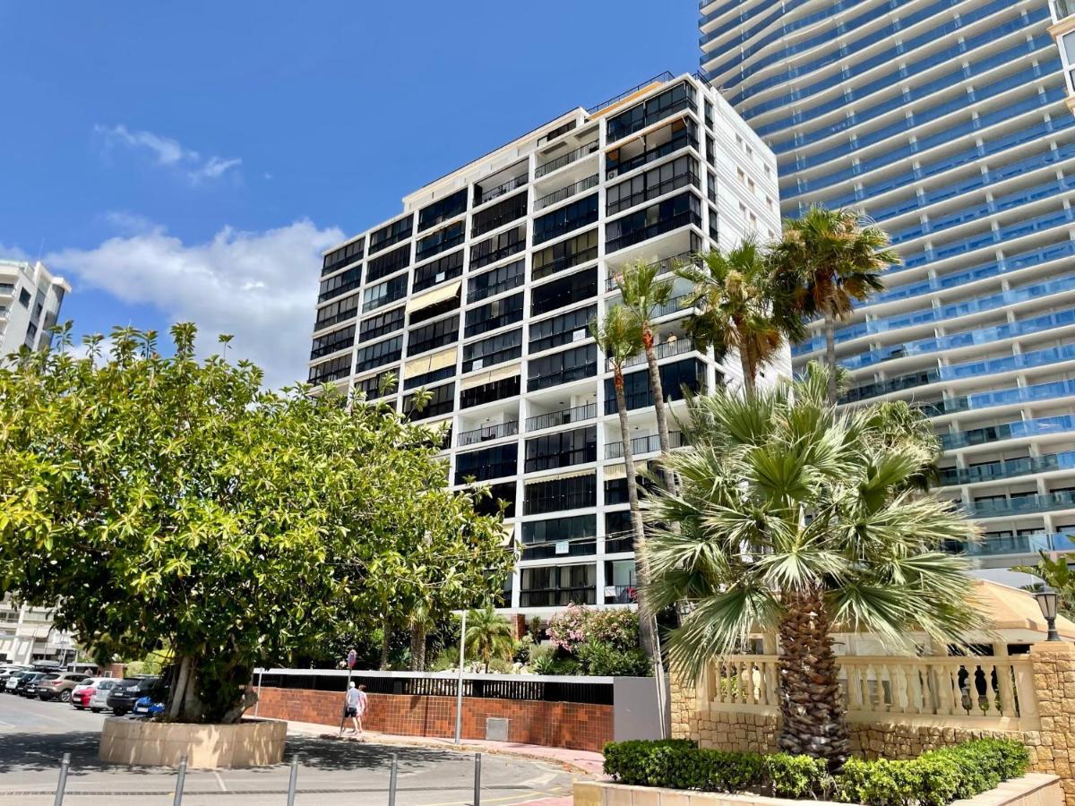 Moderno Apartamento Colon Con Vistas Al Mar Calpe Bagian luar foto